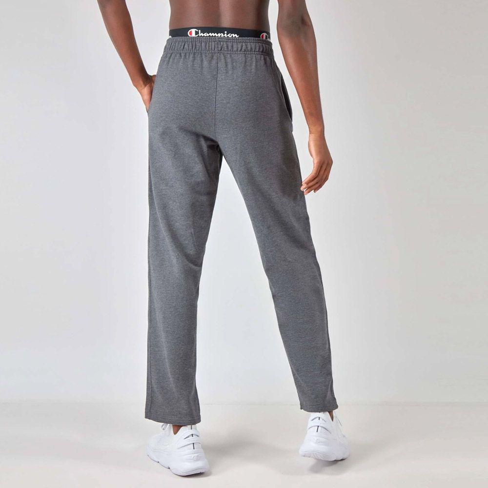 Jogger Hombre Powerblend Open Bottom Champion Gris-2