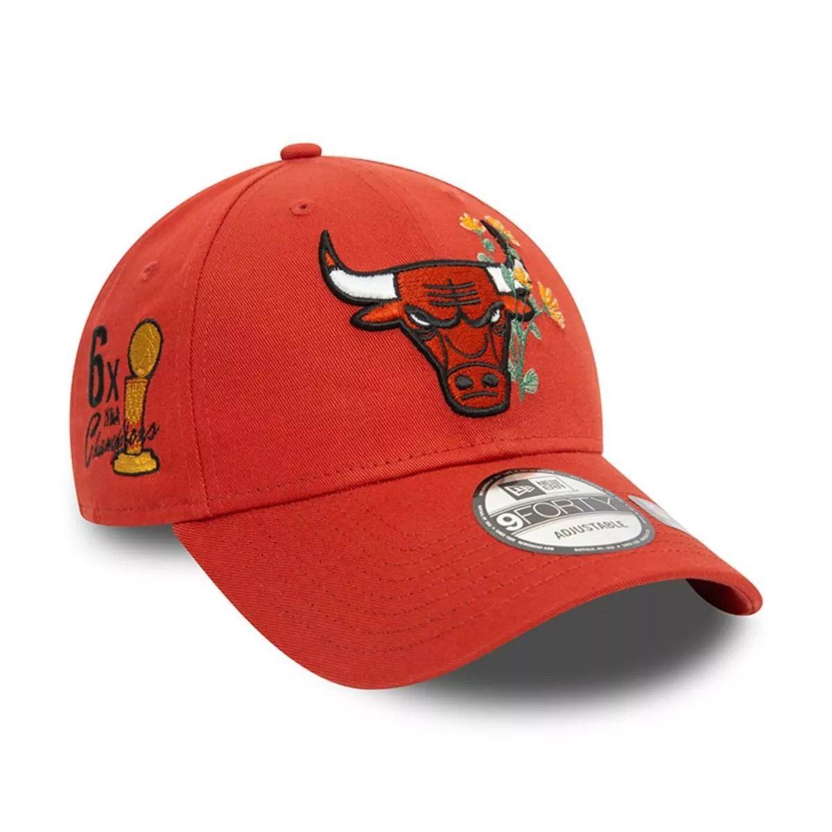 Jockey Gorra New Era 9Forty Flower Icon Nba Chicago Bulls Infrared-2