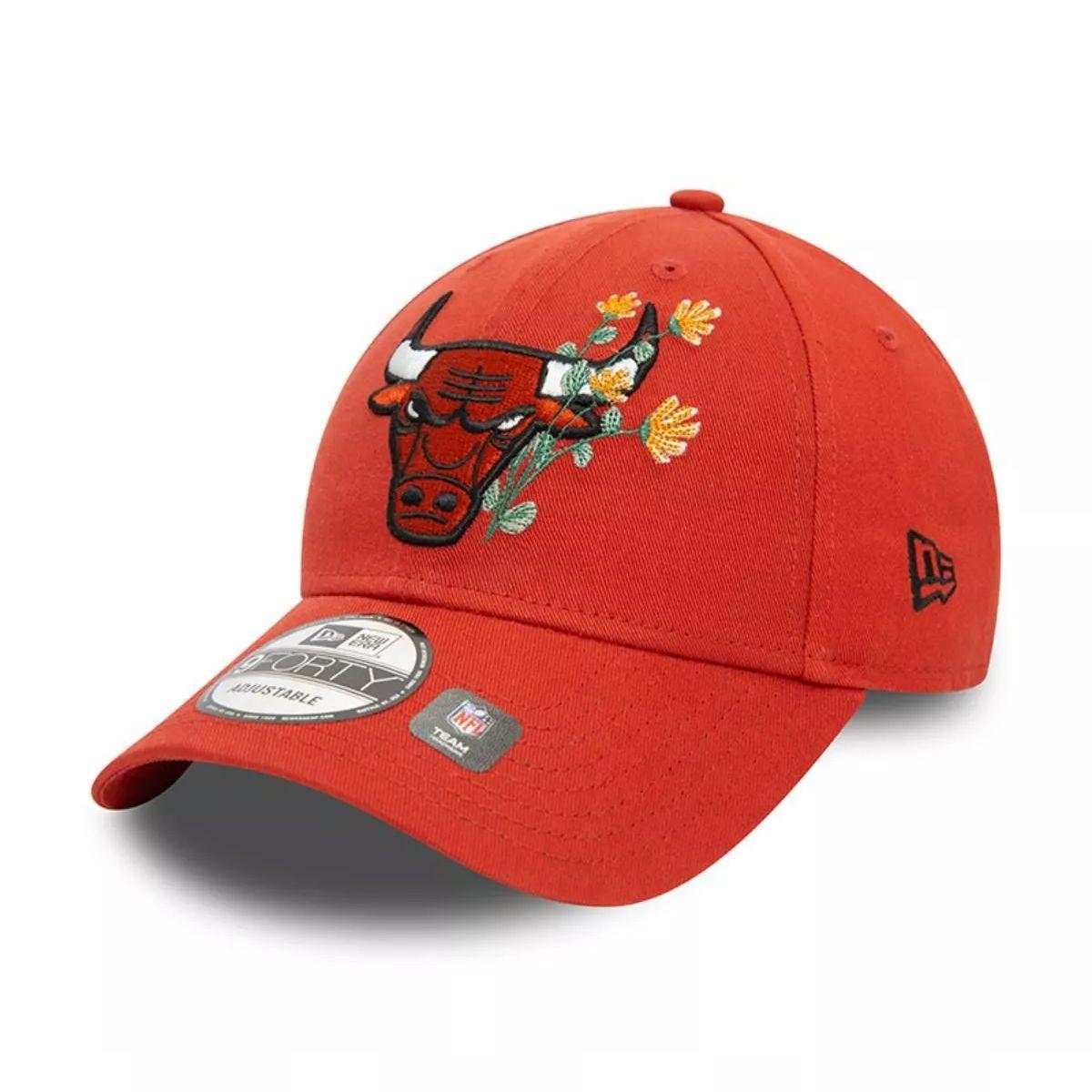 Jockey Gorra New Era 9Forty Flower Icon Nba Chicago Bulls Infrared-3