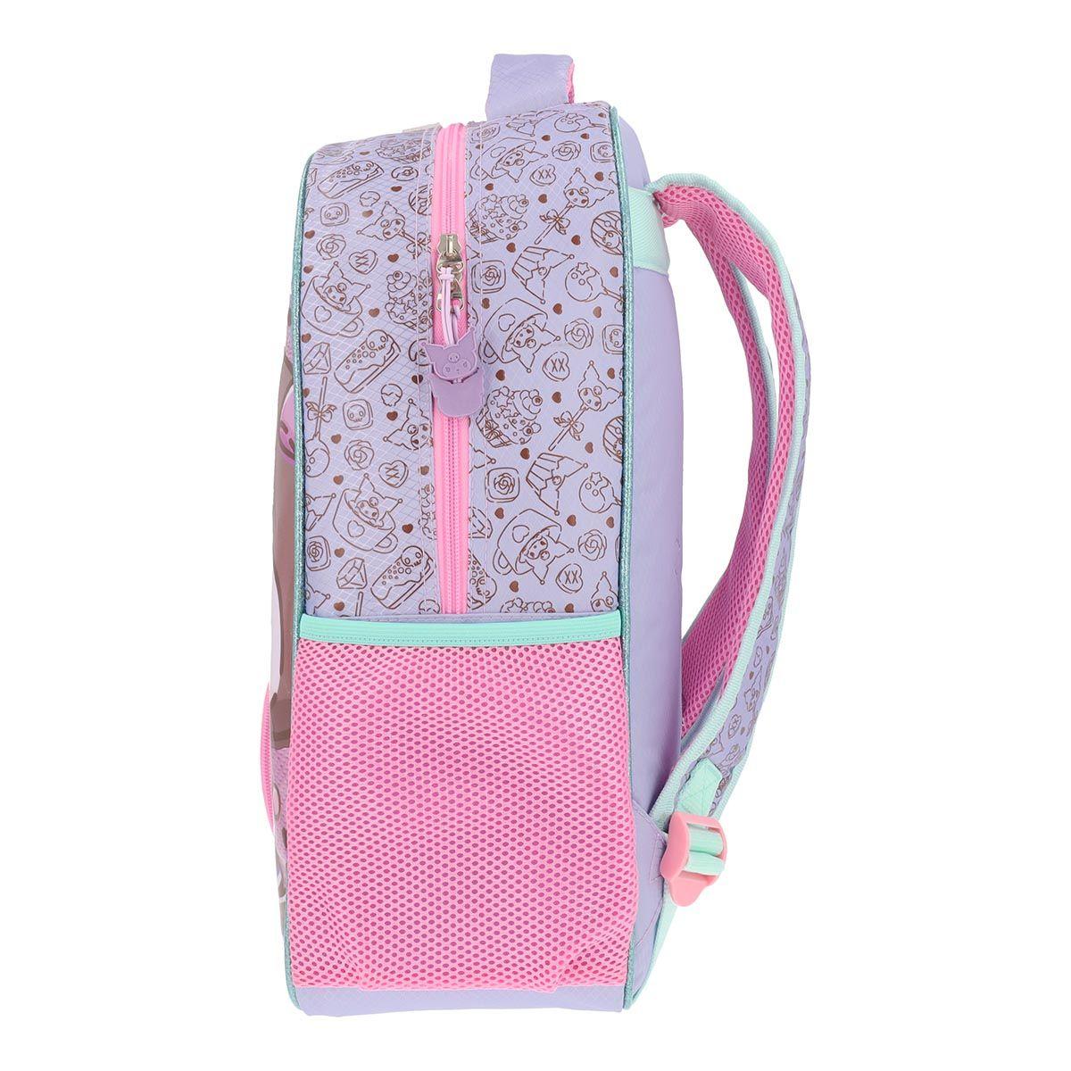 Mochila Kuromi Sanrio Infantil Pinky 14L-6