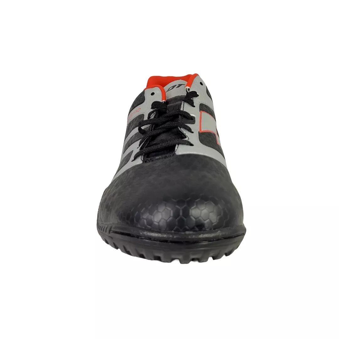 Zapato Baby Fútbol Hombre Lotto Maestro 700 V TF Negro/Rojo-2