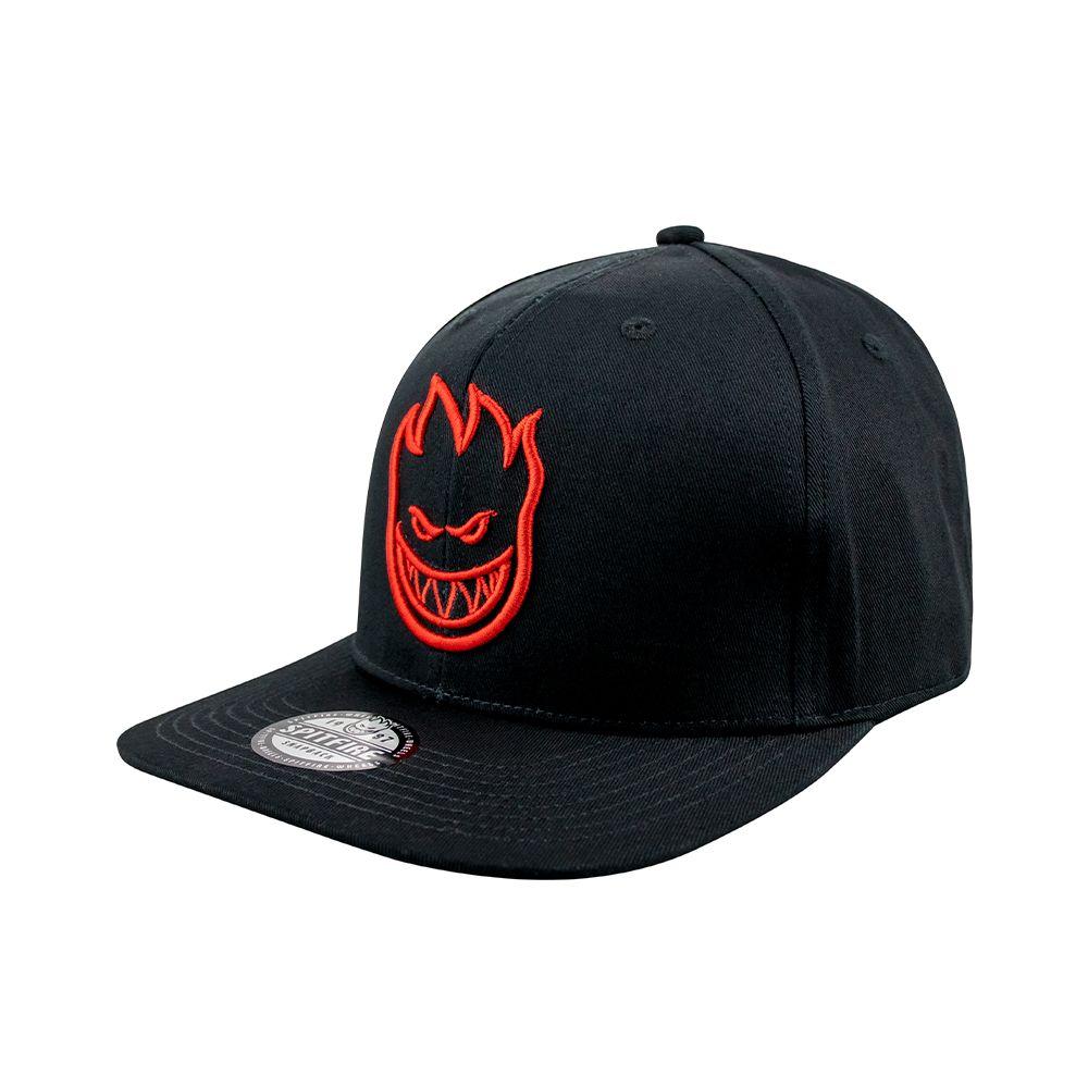Gorro Snapback Big Head Negro Rojo Spitfire-3