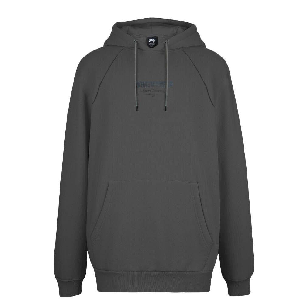 Polerón Hoodie Watsup Wear Gris-3