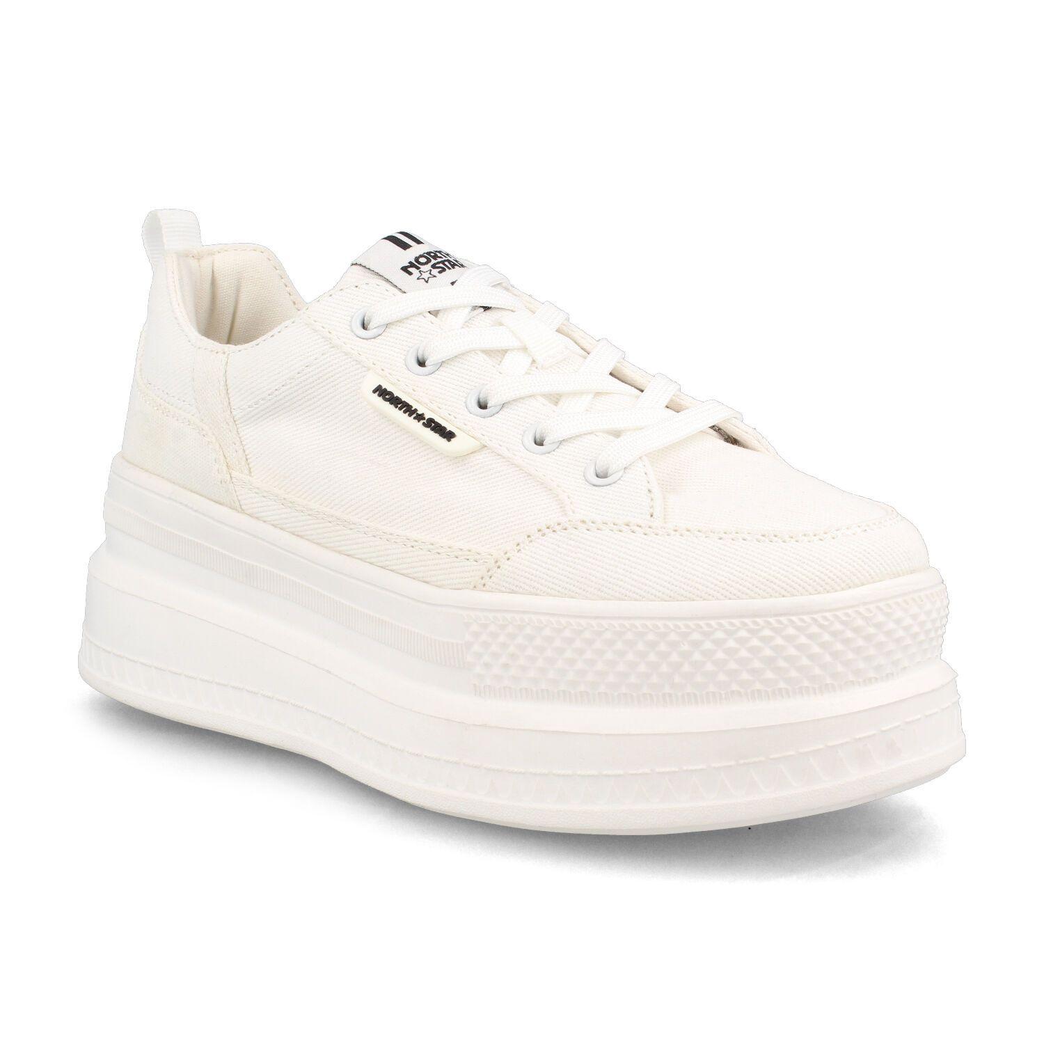 Zapatilla Mujer North Star Plat Blanco-1