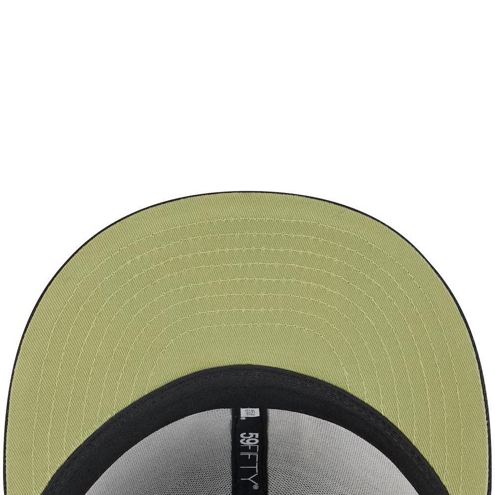 Jockey New Era MLB 2024 Oakland Athletics Negro Snapback-4