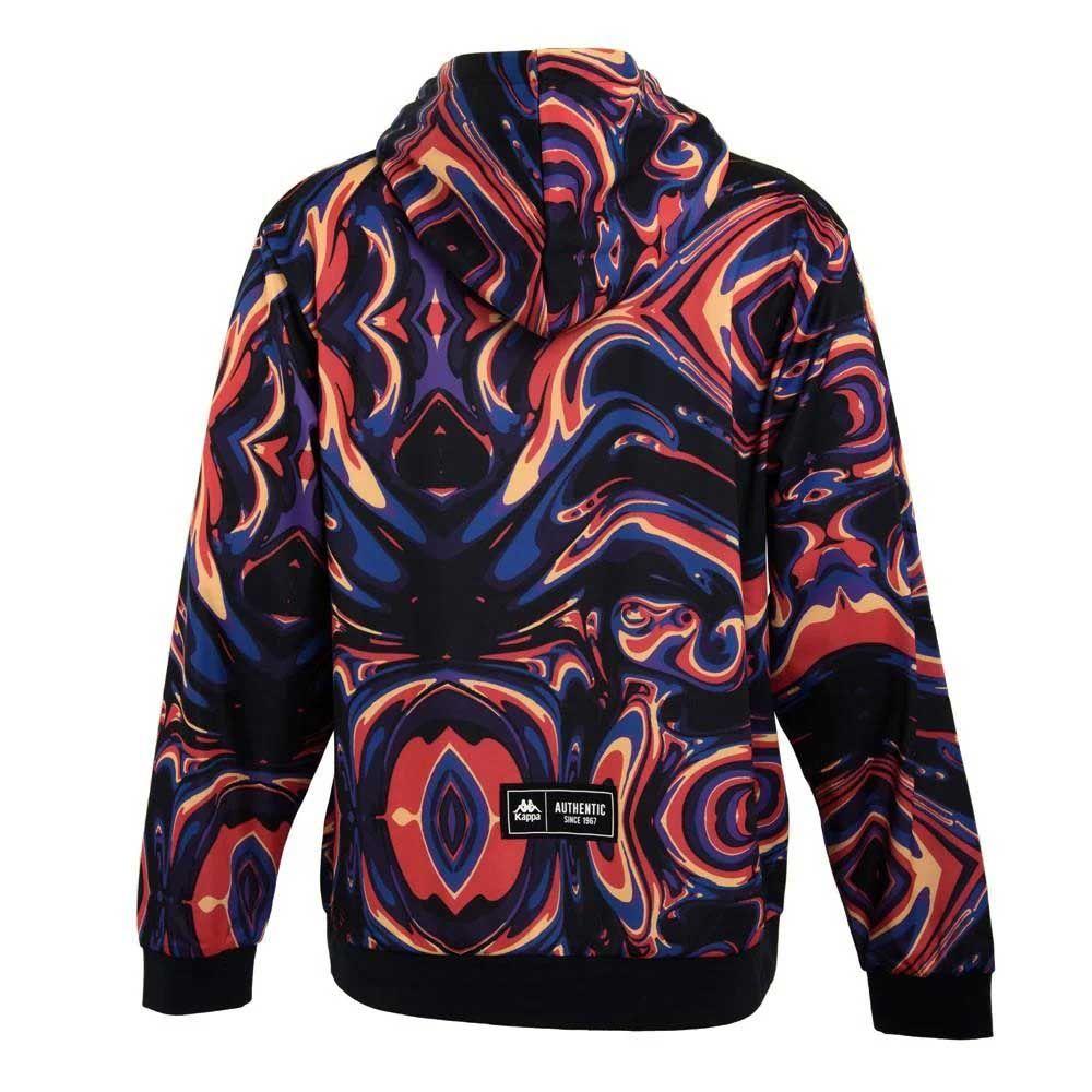 Polerón Hombre Hoodie Kappa Liquid Black Multi-2