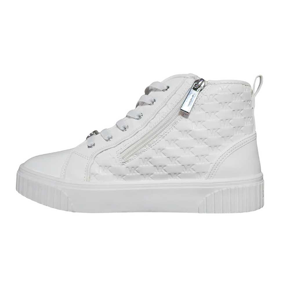 Zapatilla Mujer Michael Kors Original Skate Split Blanco-1