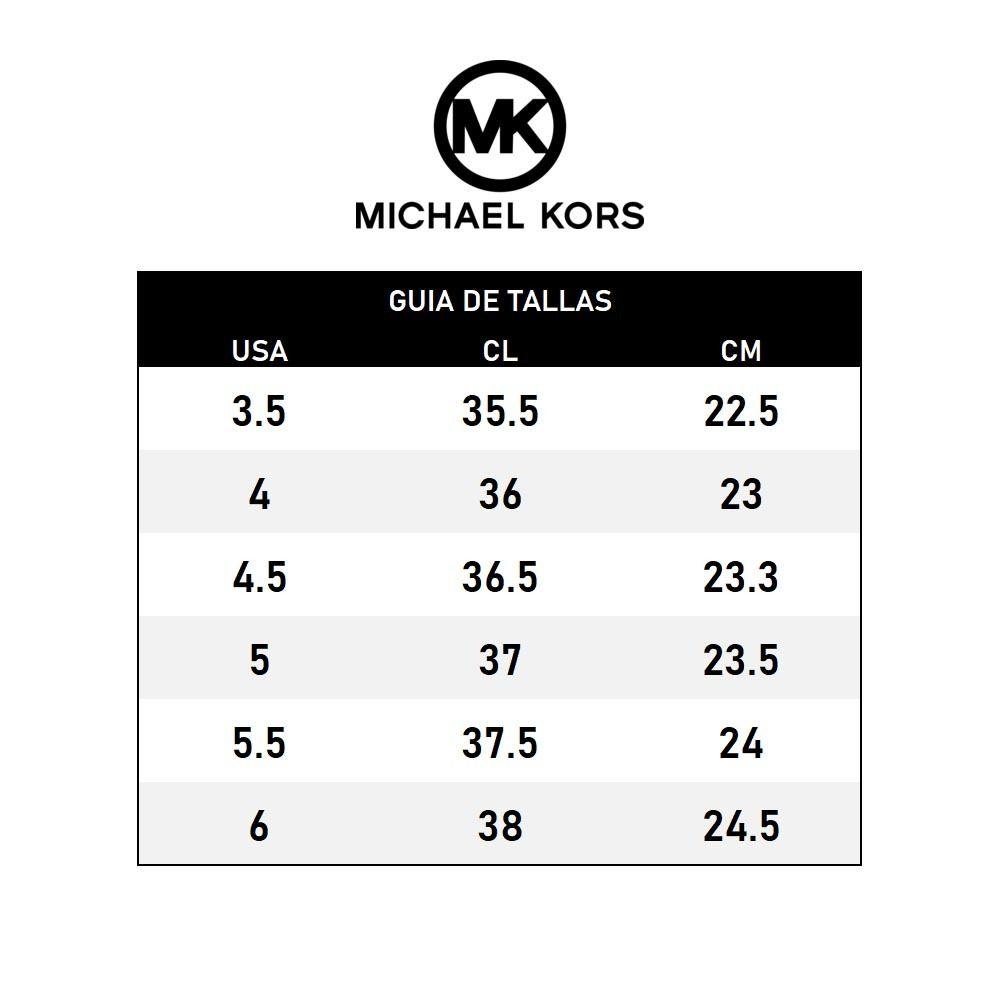 Zapatilla Mujer Michael Kors Original Skate Split Blanco-3