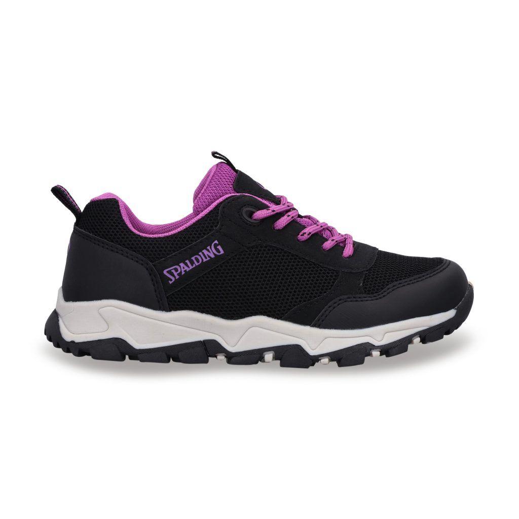 Zapatillas Outdoor Junior Kaya Negro Purpura Spalding-0