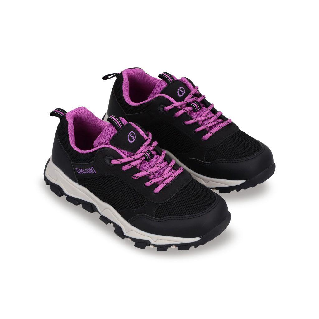 Zapatillas Outdoor Junior Kaya Negro Purpura Spalding-3