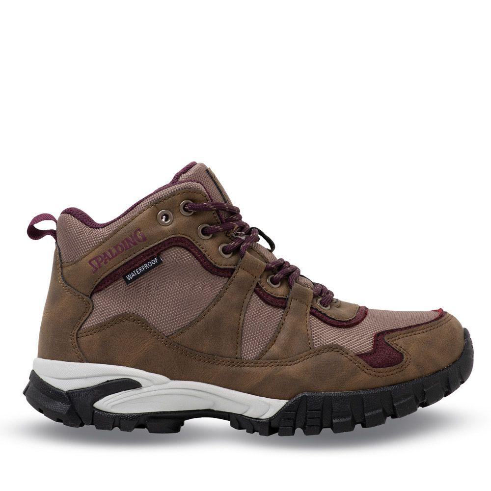 Zapatillas Outdoor Waterproof Mujer Hiker Café Spalding-0