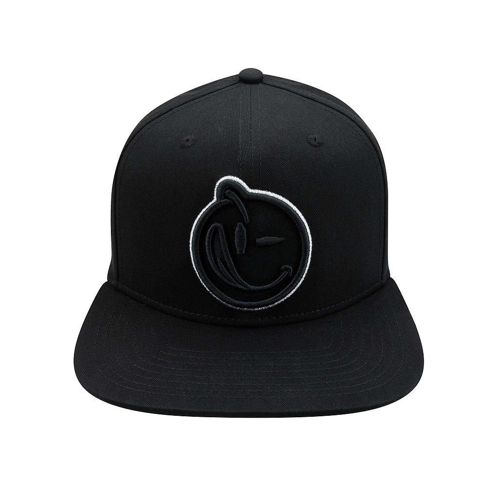 Jockey Snapback Visera Plana Splashed Up Black-Silver Yums-0
