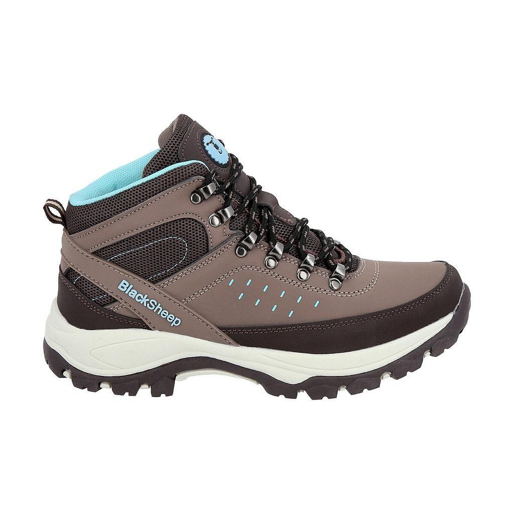 Zapato Outdoor Mujer BlackSheep Marrón Azul Calbuco-0