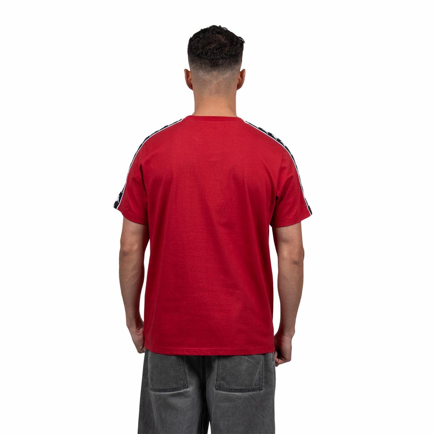 Polera Kappa Hombre Red Banda Black i26-3