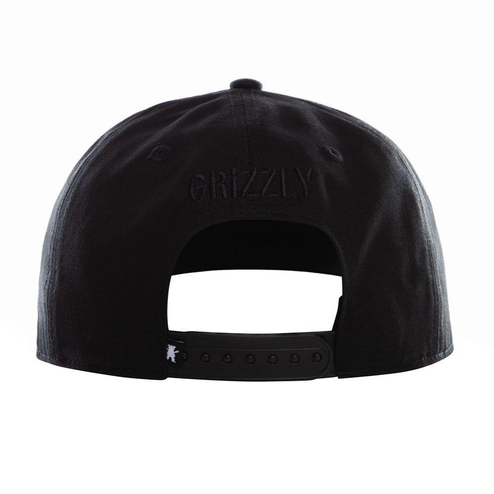 Jockey Azul Grizzly Og Bear Snapback Raised Embroidery-4
