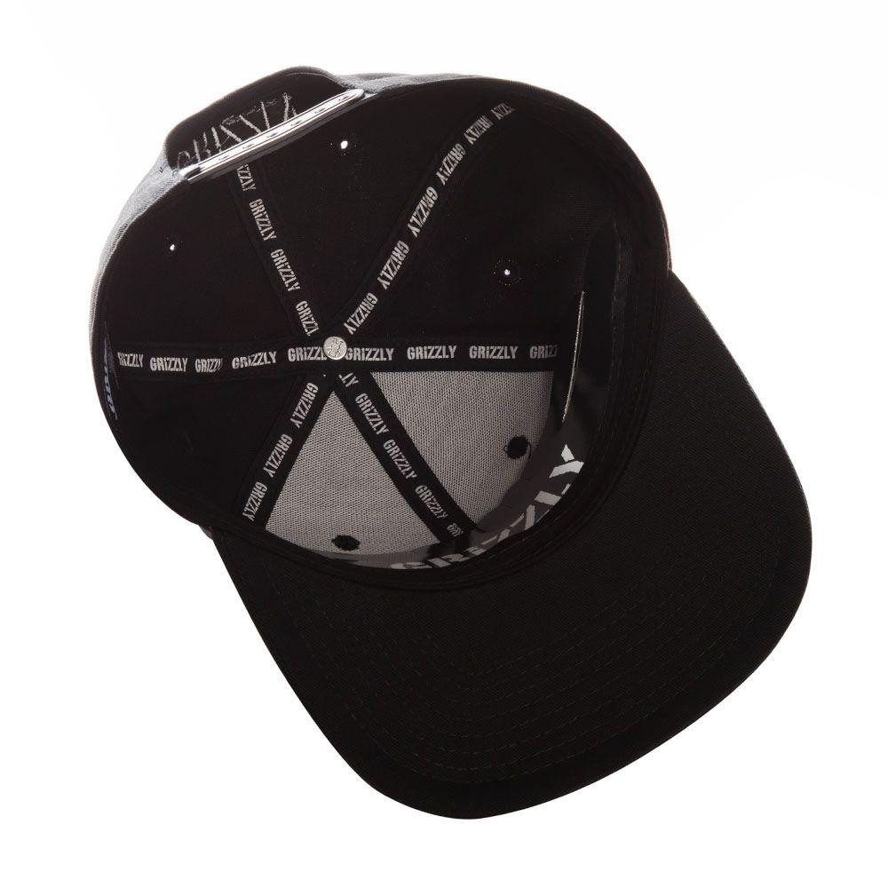 Jockey Azul Grizzly Og Bear Snapback Raised Embroidery-5