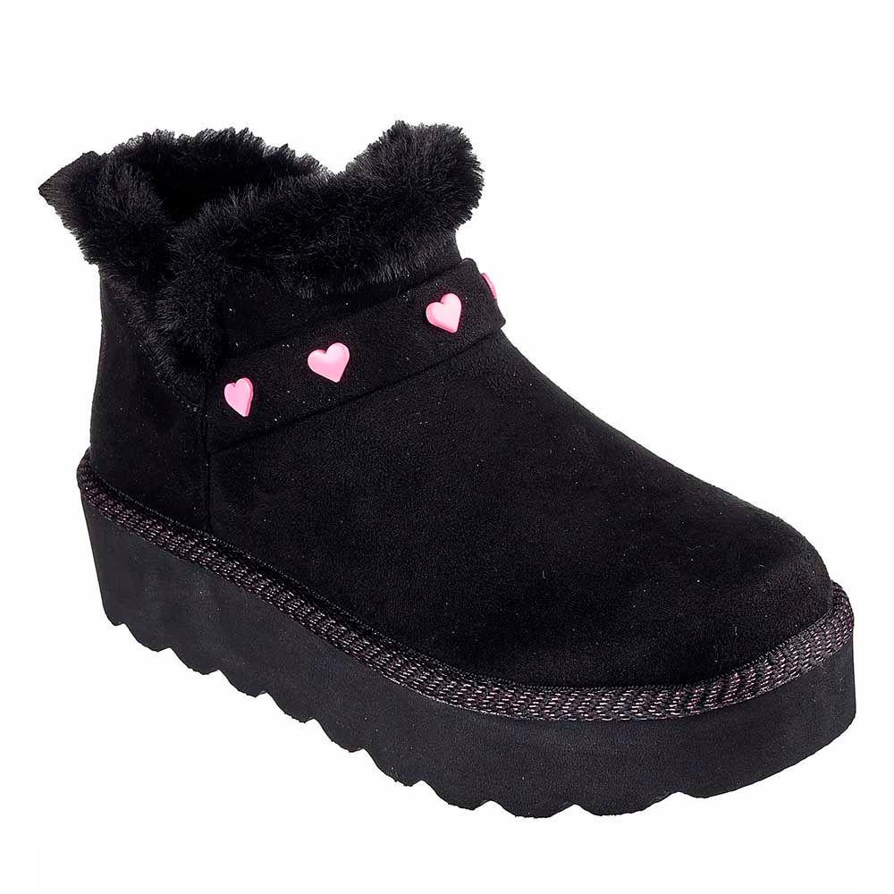 Botas Niña Skechers Glamslam Hi Negro 303447LBLK-1