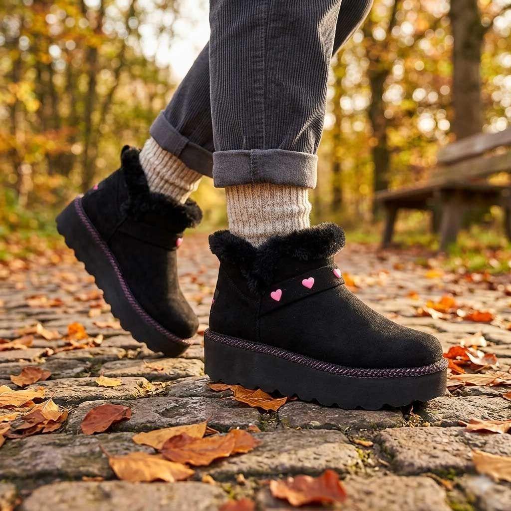 Botas Niña Skechers Glamslam Hi Negro 303447LBLK-1