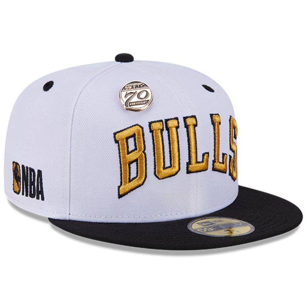 Gorro New Era 59fifty Chicago Bulls NBA 59Fifty Day Blanco-1