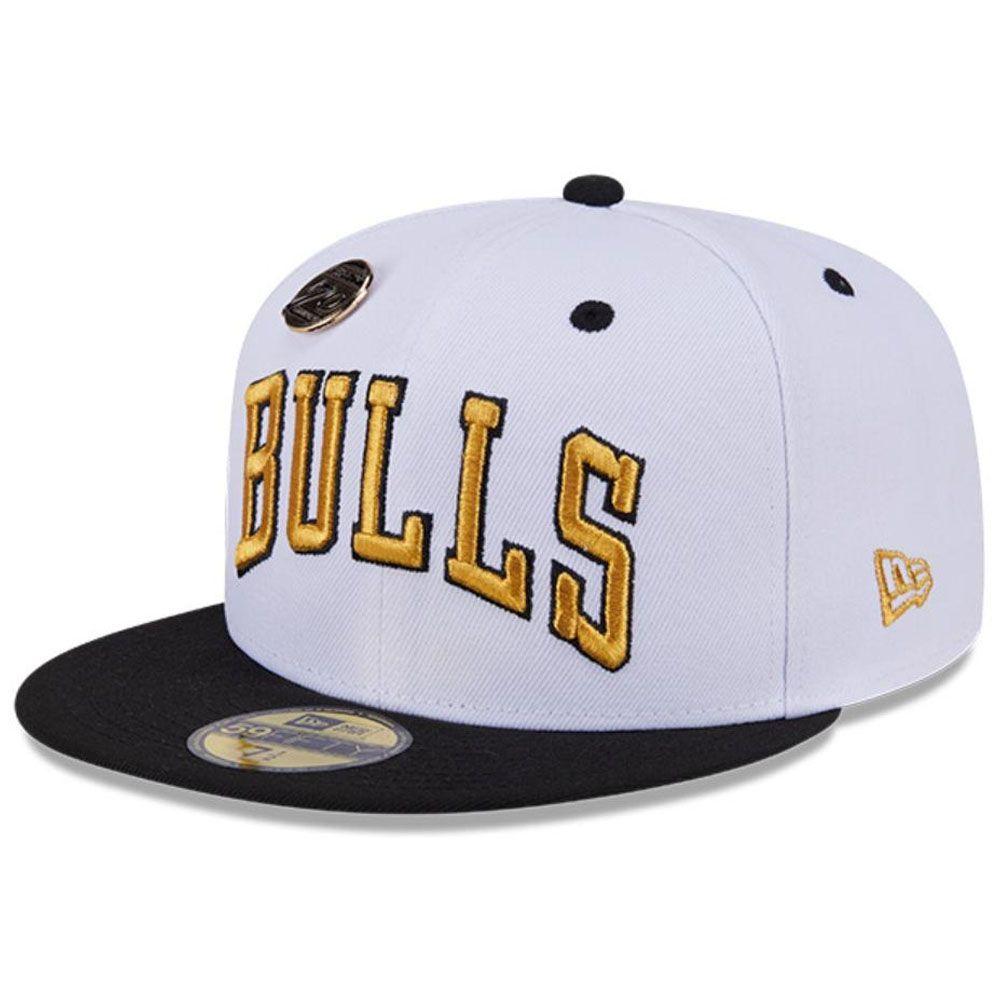 Gorro New Era 59fifty Chicago Bulls NBA 59Fifty Day Blanco-2