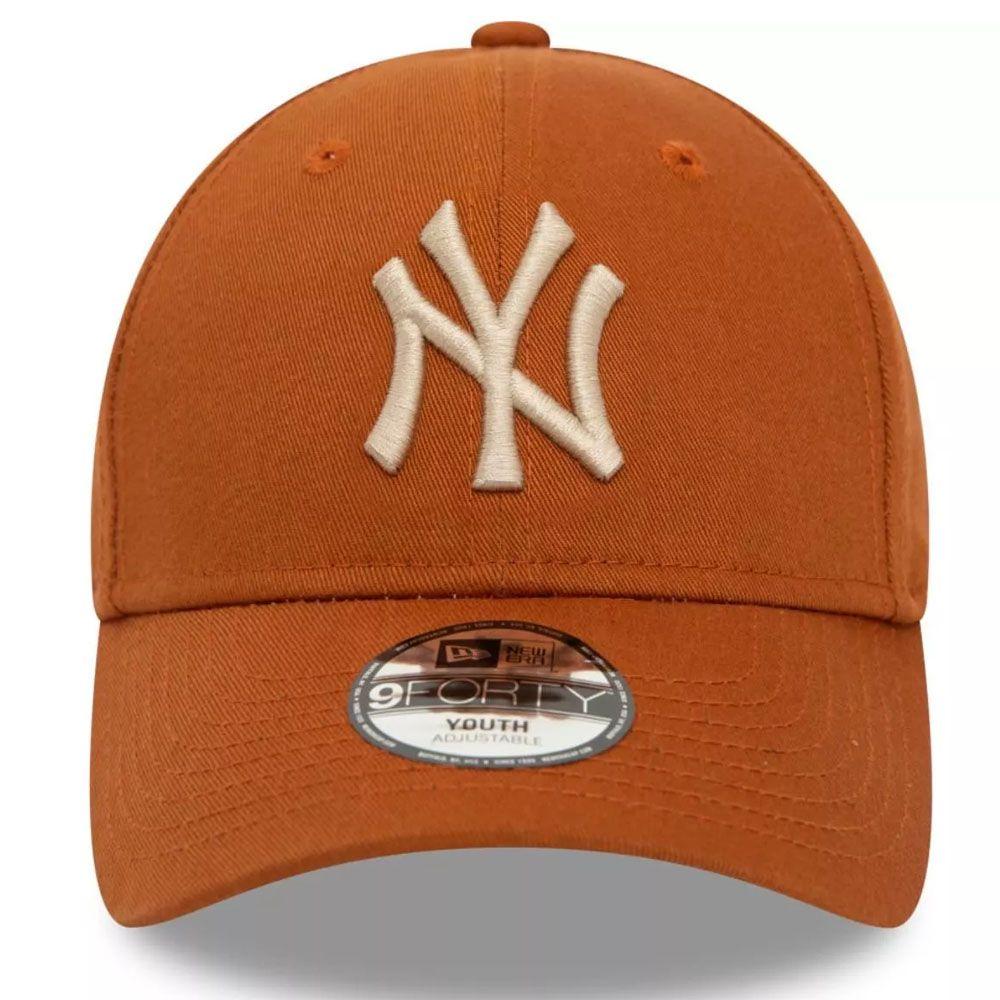 Jockey Gorro New Era Niños 9FORTY New York Yankees Café-0