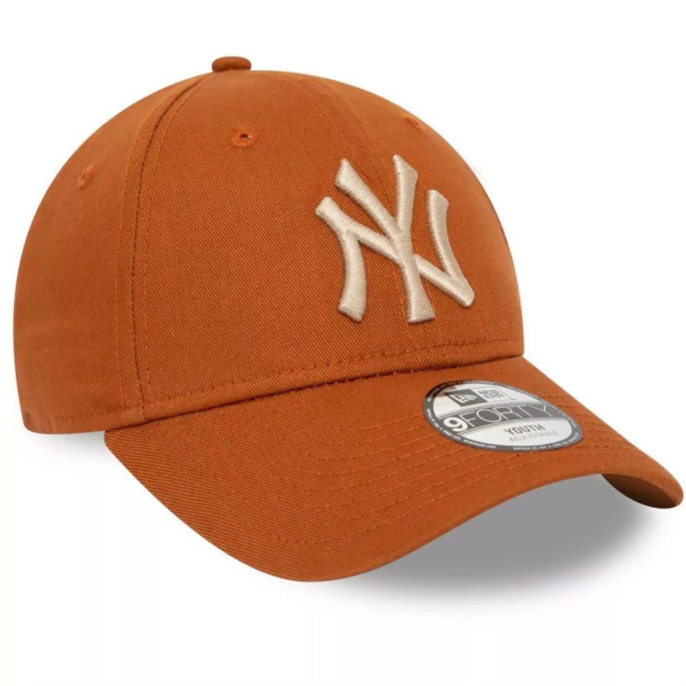 Jockey Gorro New Era Niños 9FORTY New York Yankees Café-2