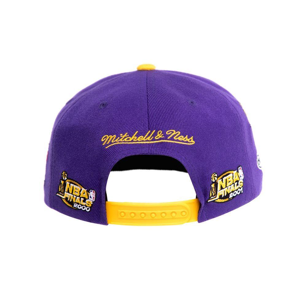 Gorro Lakers Champions 2010 Morado Mitchell And Ness-4