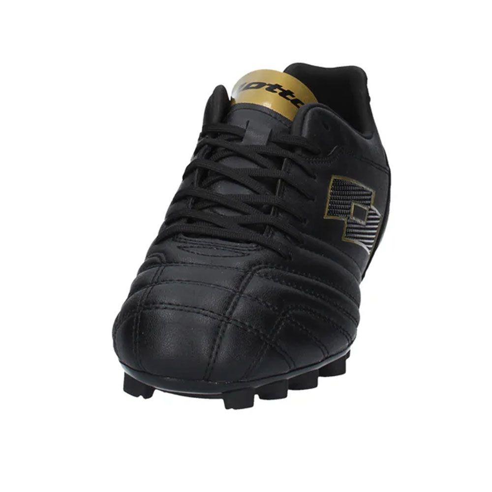 Zapatilla de Futbol Hombre Lotto Stadio AGM 705 Negro Logo-2