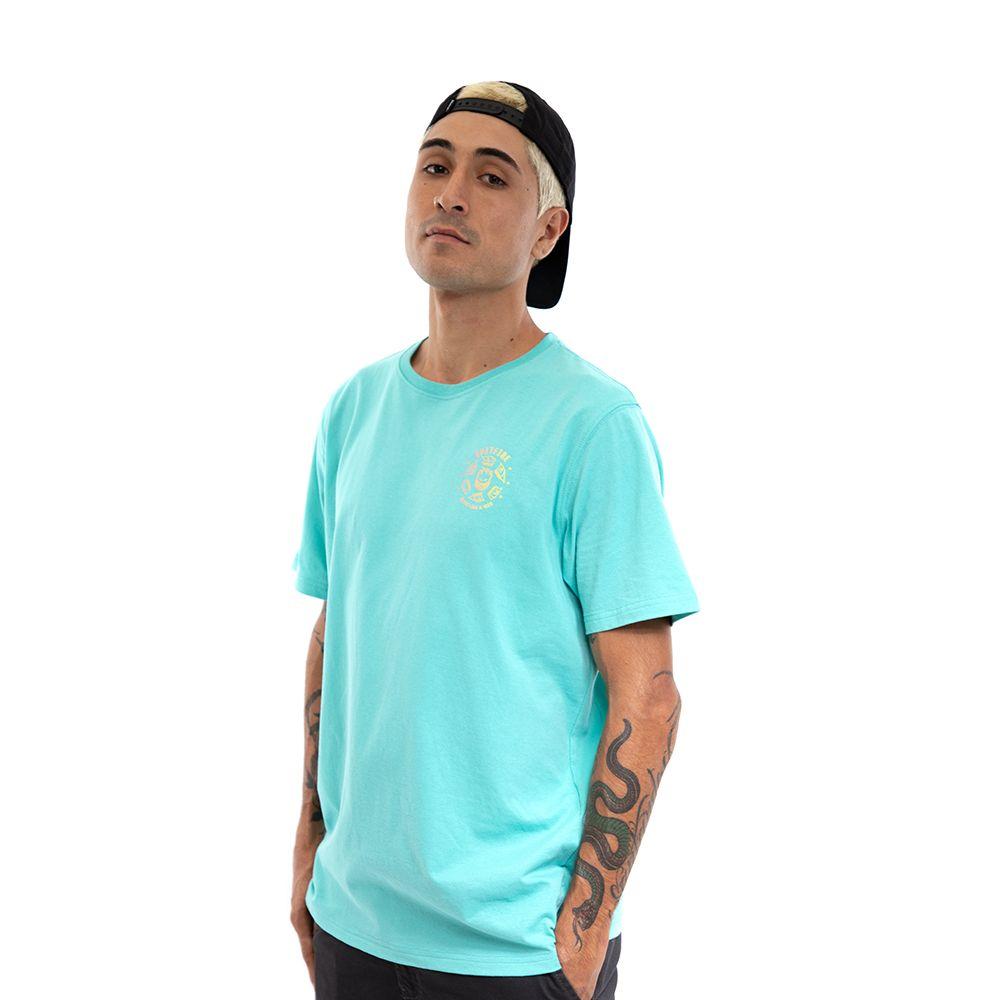 Polera Manga Corta Skate Like A Girl Turquesa Spitfire-3