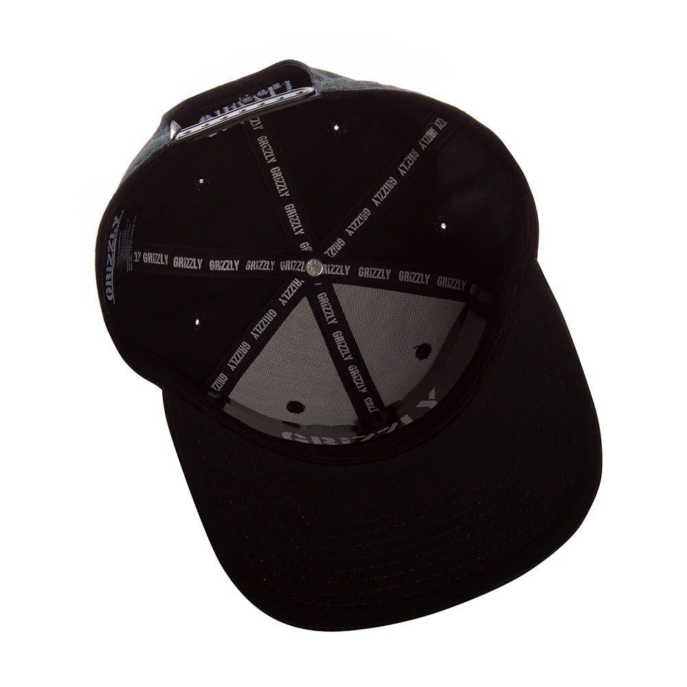 Jockey Negro Grizzly  Og TinyBear Snapback Raised Embroidery-5