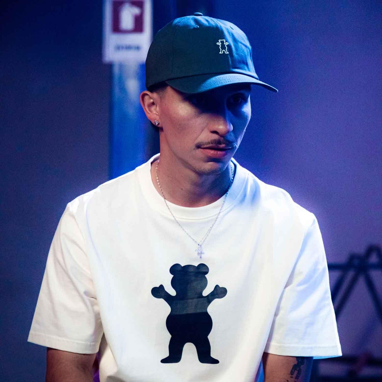 Jockey Negro Grizzly  Og TinyBear Snapback Raised Embroidery-6
