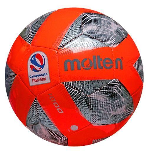 Balon futbol 1000 vantaggio anfp logo naranjo neon t.4-1