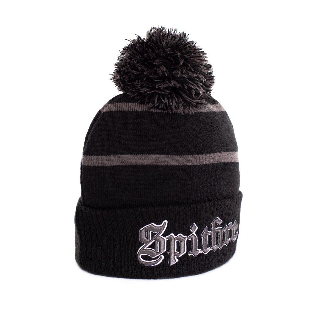 Gorro Beanie Tejido Hombre Urban Gótico Negro Spitfire-1