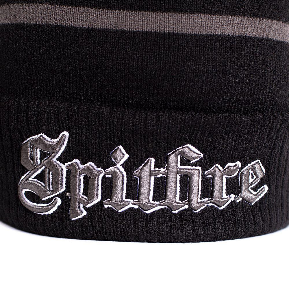 Gorro Beanie Tejido Hombre Urban Gótico Negro Spitfire-4