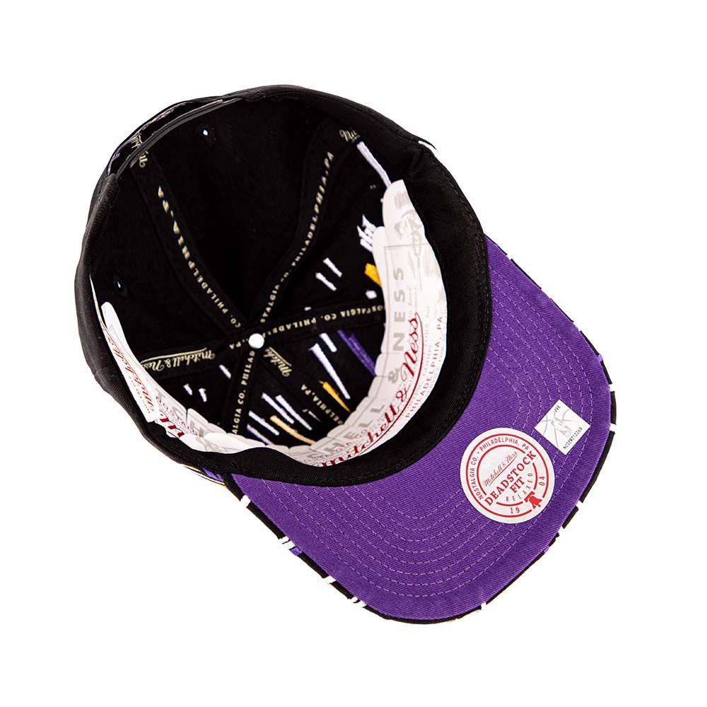 Gorro Snapback NBA Burst Deadstock Lakers Mitchell And Ness-5