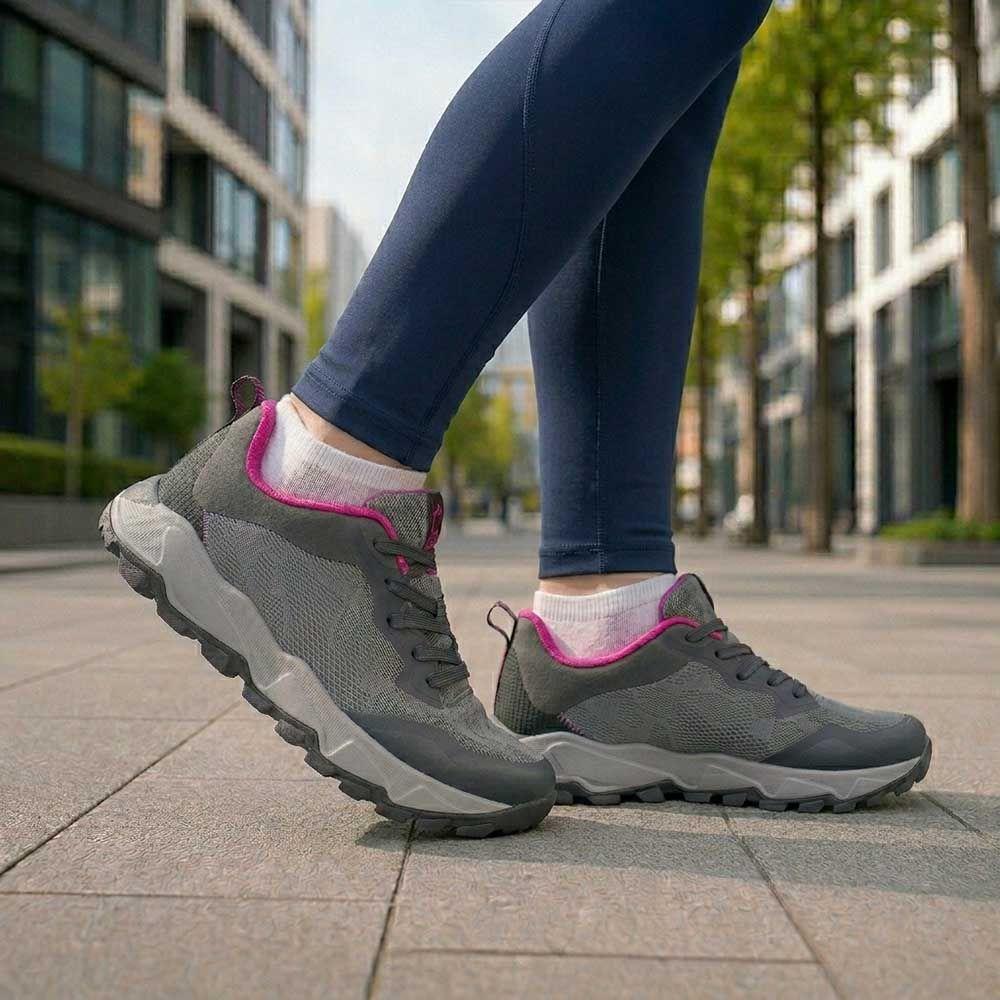 Zapatilla Running Trail Mujer Spalding ZFT2002 Gris-3