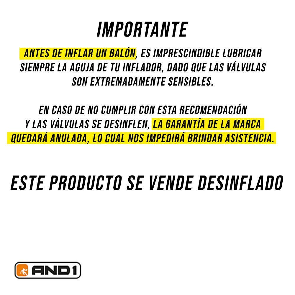 Pelota Basketball Excelerate Tamaño 7 Camo Negro And1-2