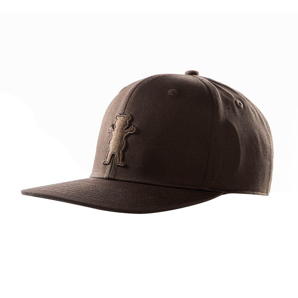 Jockey Café Grizzly Og Bear Snapback Raised Embroidery-2