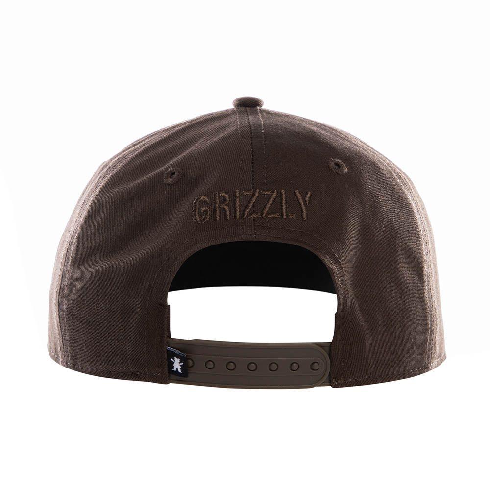 Jockey Café Grizzly Og Bear Snapback Raised Embroidery-4