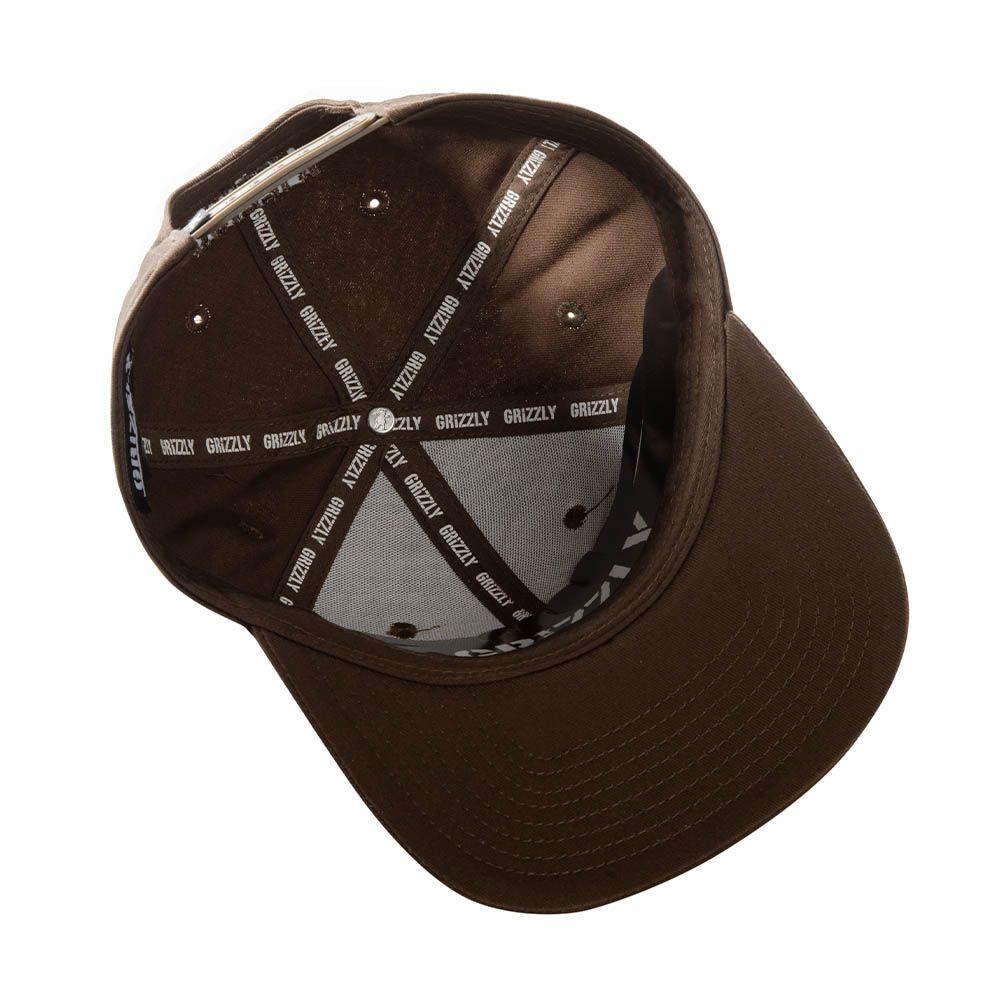 Jockey Café Grizzly Og Bear Snapback Raised Embroidery-5