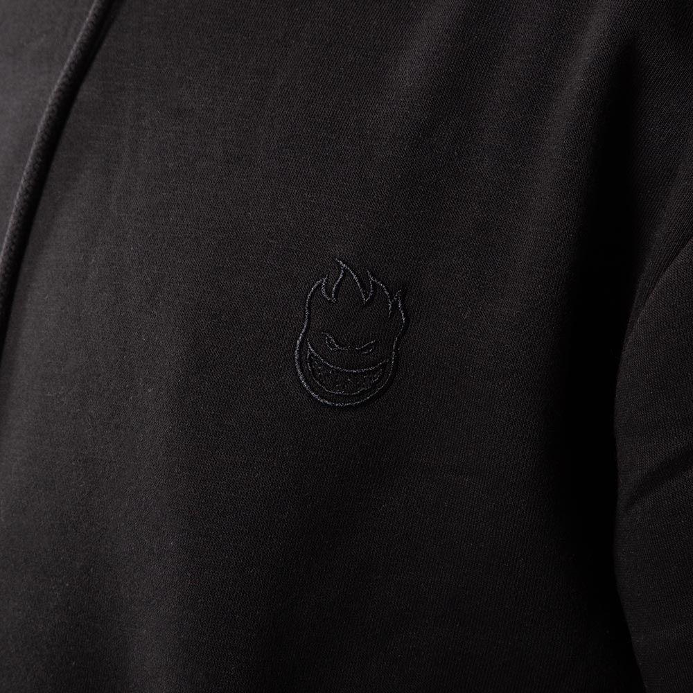 Polerón Hoodie Oversized Hombre Spitfire Grip State Negro-4