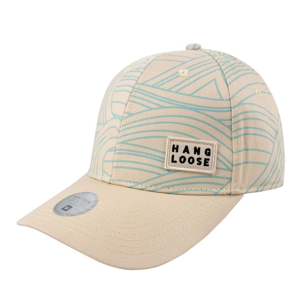 Gorro Visera Curva Wave Stamp Palo Rosa Hang Loose-2