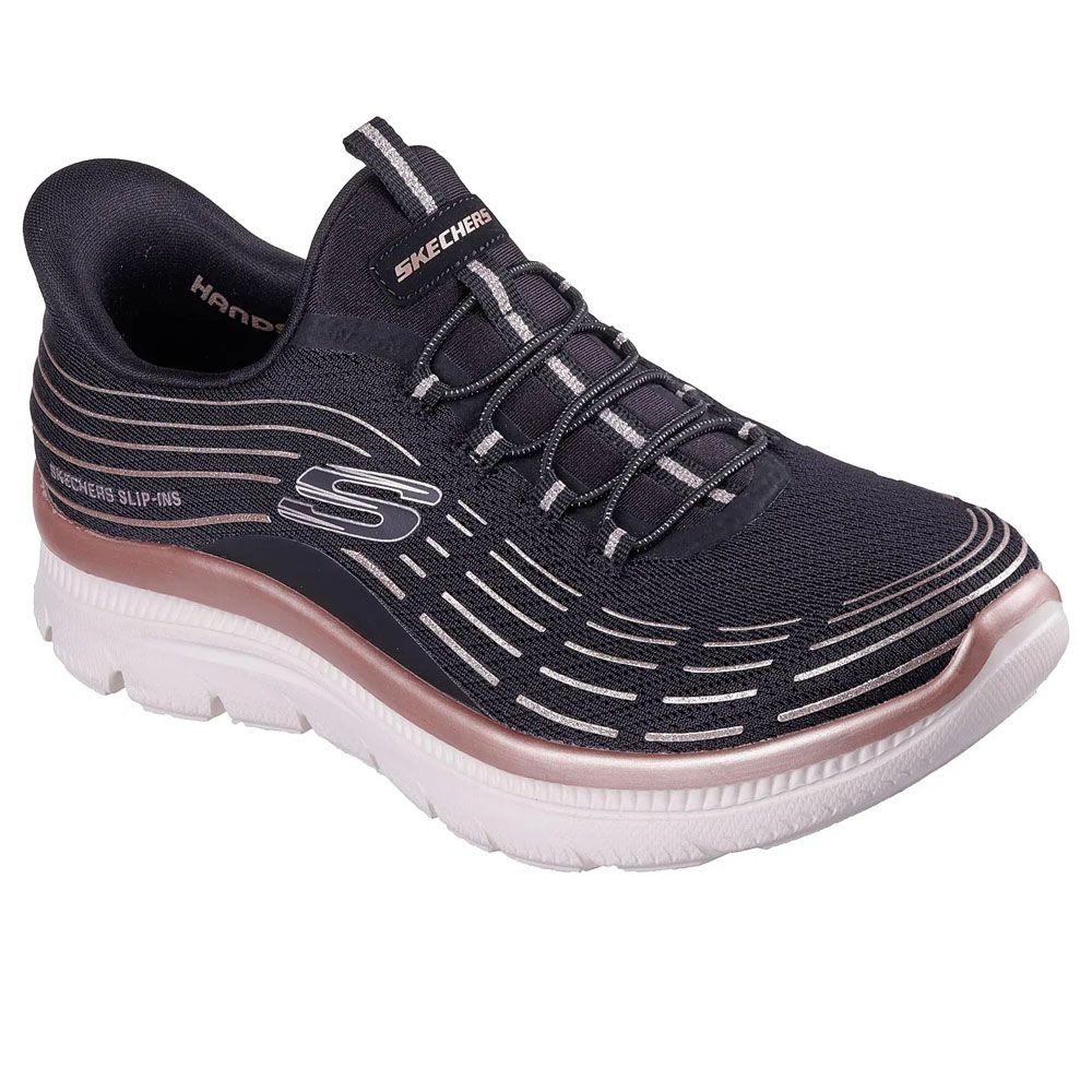 Zapatillas Urbanas Mujer Skechers Summits Plus-Soft Luster 150611BKRG-2