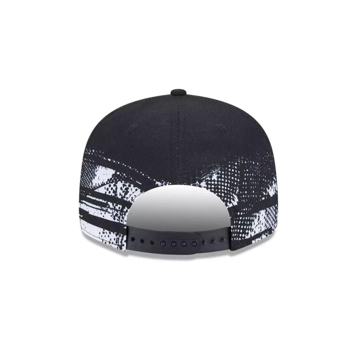 Jockey Gorra New Era 9Fifty Miami Heat NBA Tip Off Dark Black-2