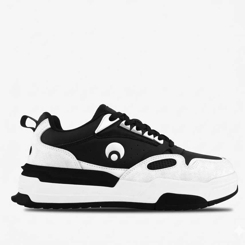 Zapatillas Hombre Osiris Bar Skate Urbano Blanco Negro-0