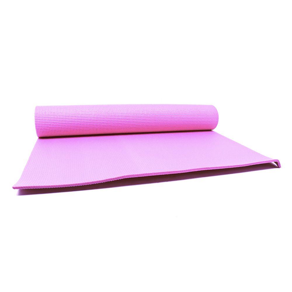 Mat Yoga 6 Mm Azul - Rosado Ud Bolso de Transporte Jks-5