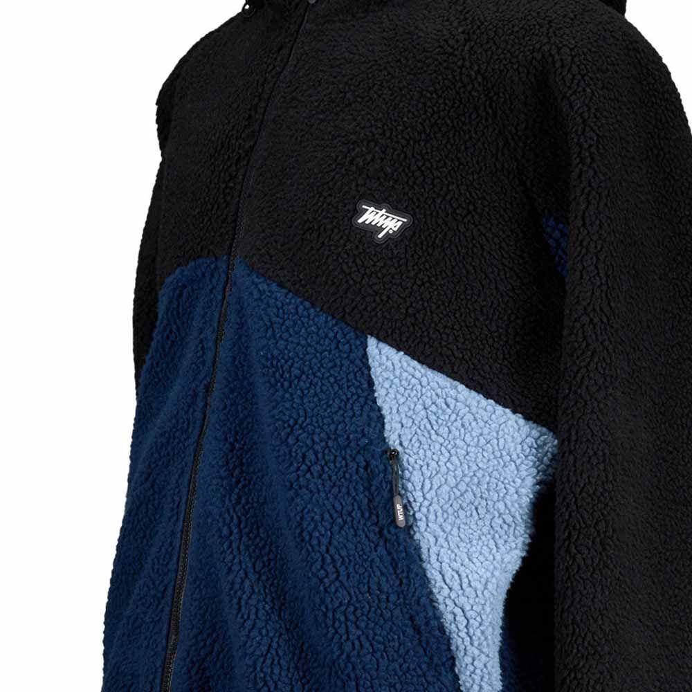 Sherpa Hombre WhatUp Full Zipper Black Blue-2