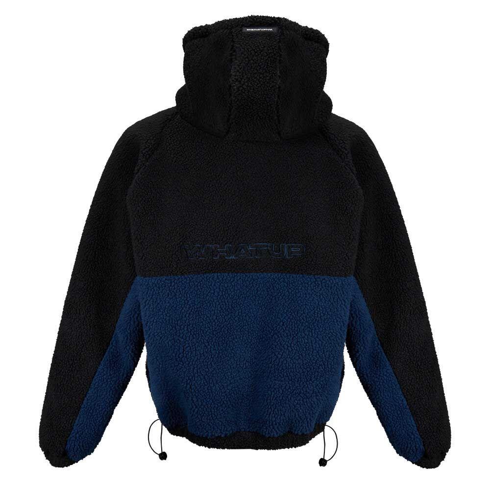 Sherpa Hombre WhatUp Full Zipper Black Blue-4