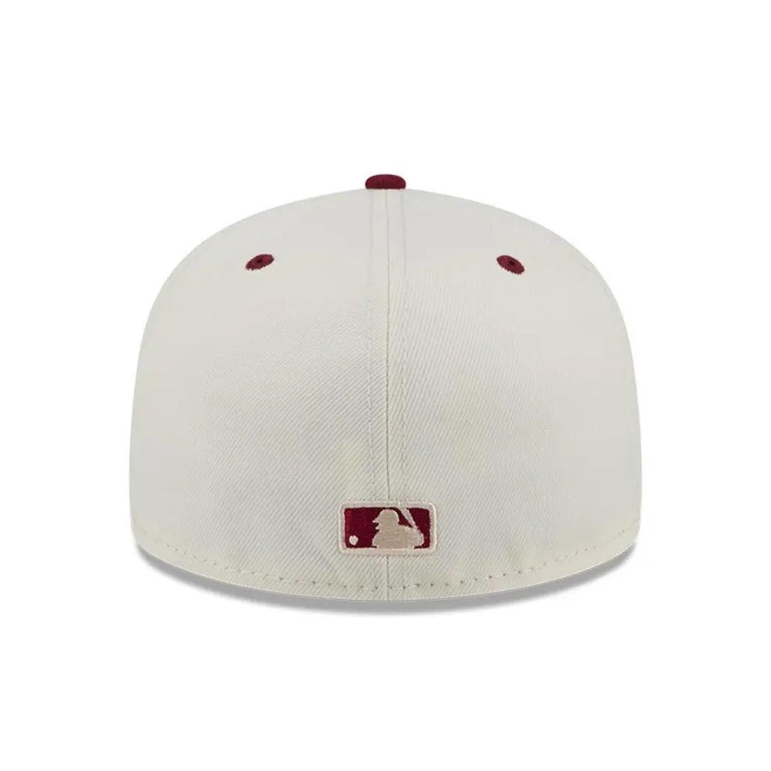 Jockey Gorra New Era 59fifty Mlb Seattle Mariners Novelty Stitch White-3