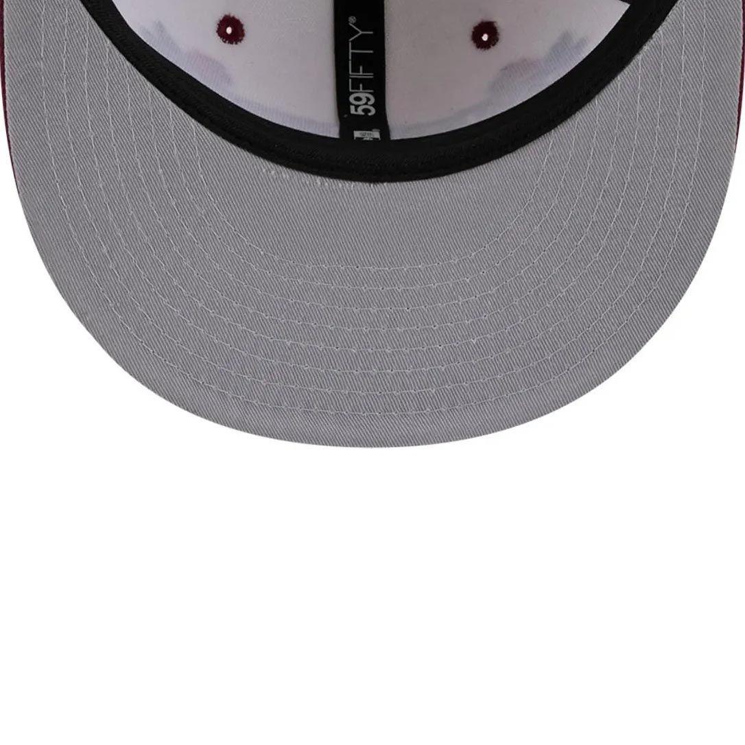 Jockey Gorra New Era 59fifty Mlb Seattle Mariners Novelty Stitch White-4